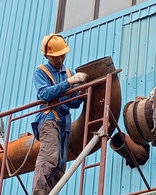 Piping Installation STG 15 mw